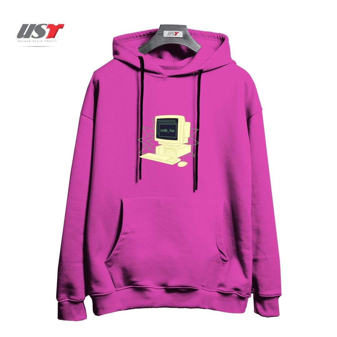 هودی اورسایز طرح COMPUTER CODING