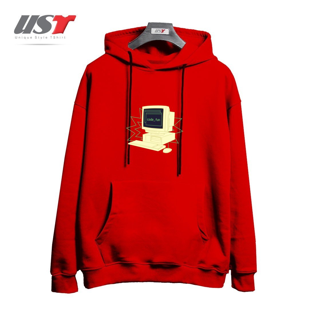 هودی اورسایز طرح COMPUTER CODING