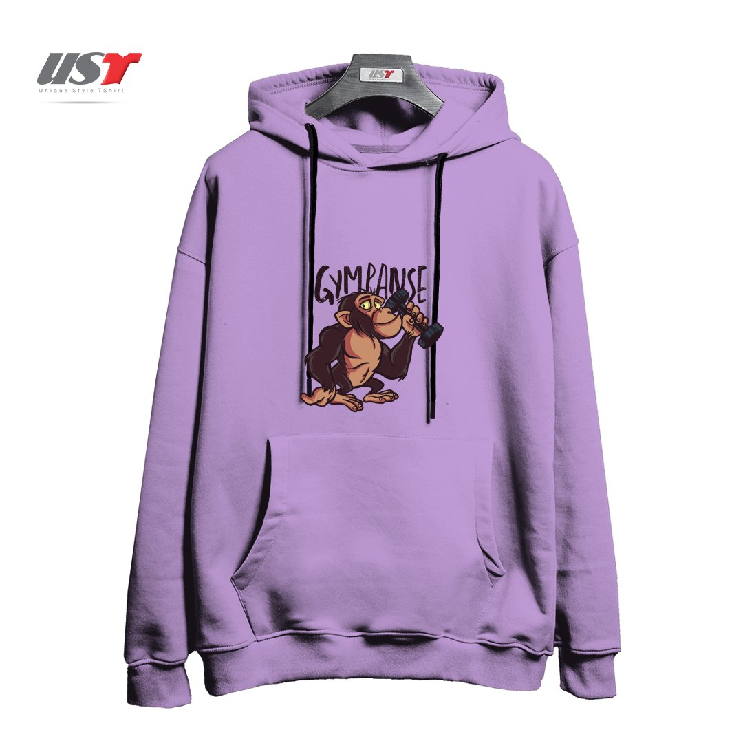 طرح GYMPANZEE هودی اورسایزرنگ یاسی