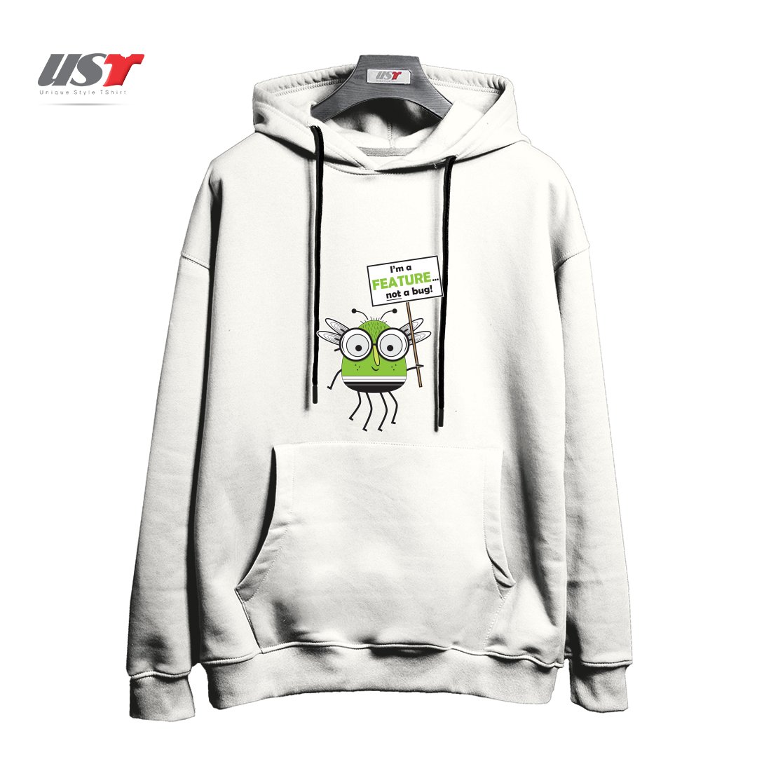 هودی اورسایز طرح I'M NOT A BUG