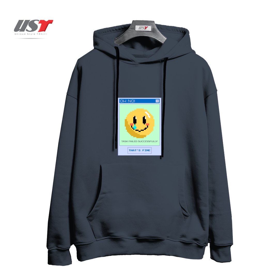 طرح TASK FAILED SUCCESSFULLY - THAT'S FINE هودی اورسایزرنگ دودی