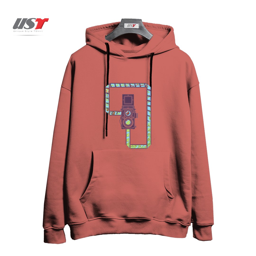 هودی اورسایز طرح CAMERA1