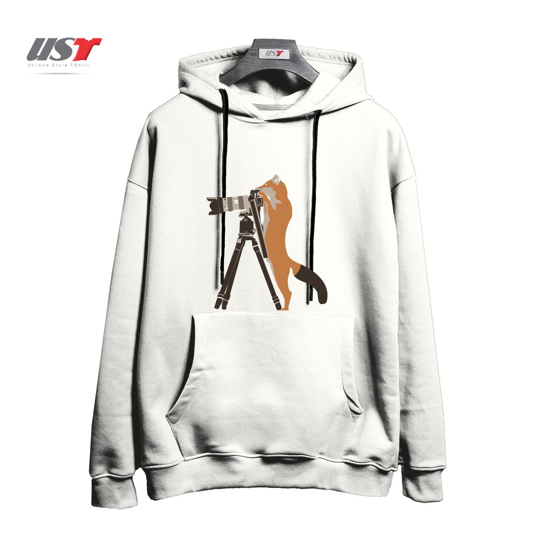 هودی اورسایز طرح FOXTOGRAPHER