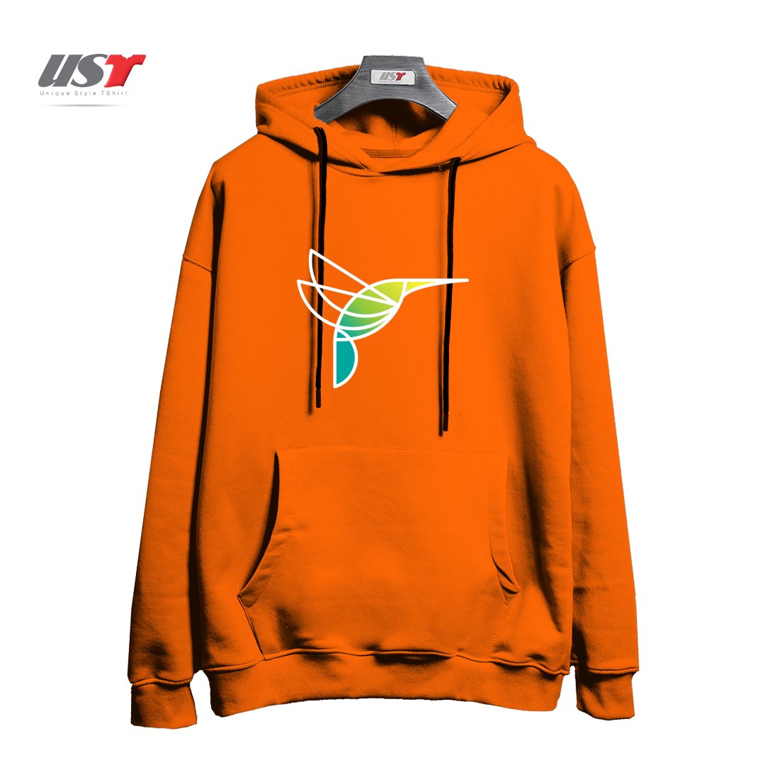 هودی اورسایز طرح HUMMINGBIRD