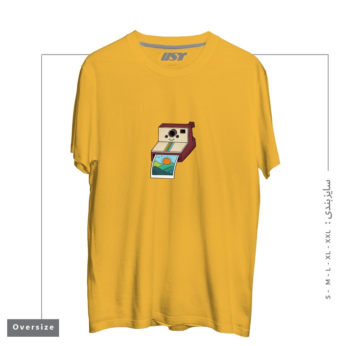 تیشرت اورسایز طرح NATURE PHOTO