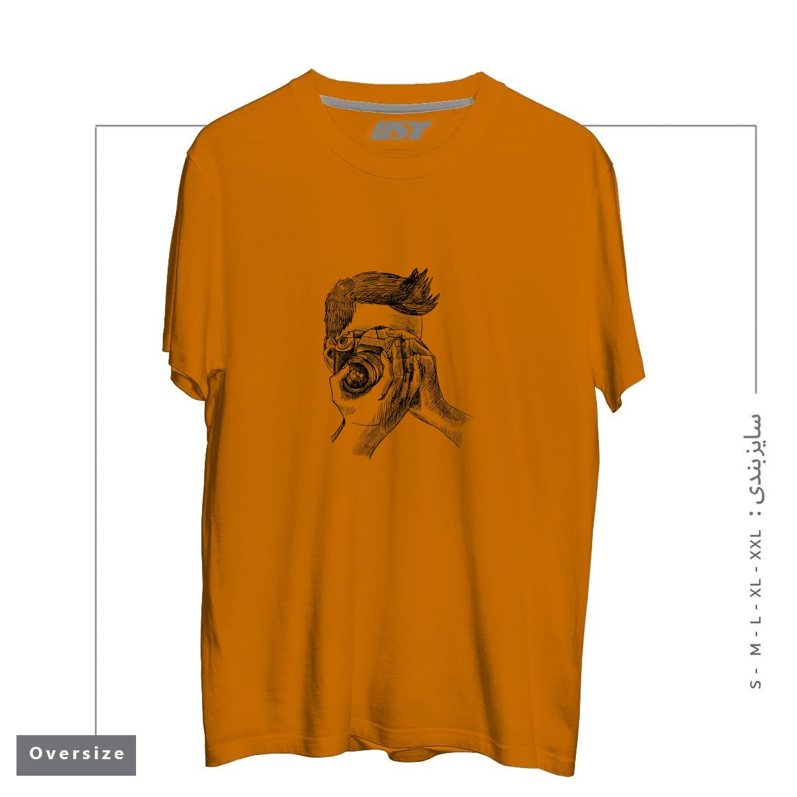 تیشرت اورسایز طرح PHOTOGRAPHER2