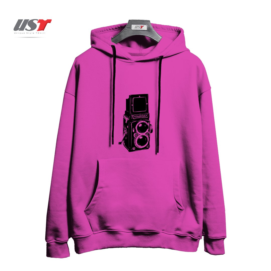 هودی اورسایز طرح ROLLEIFLEX ILLUSTRATION