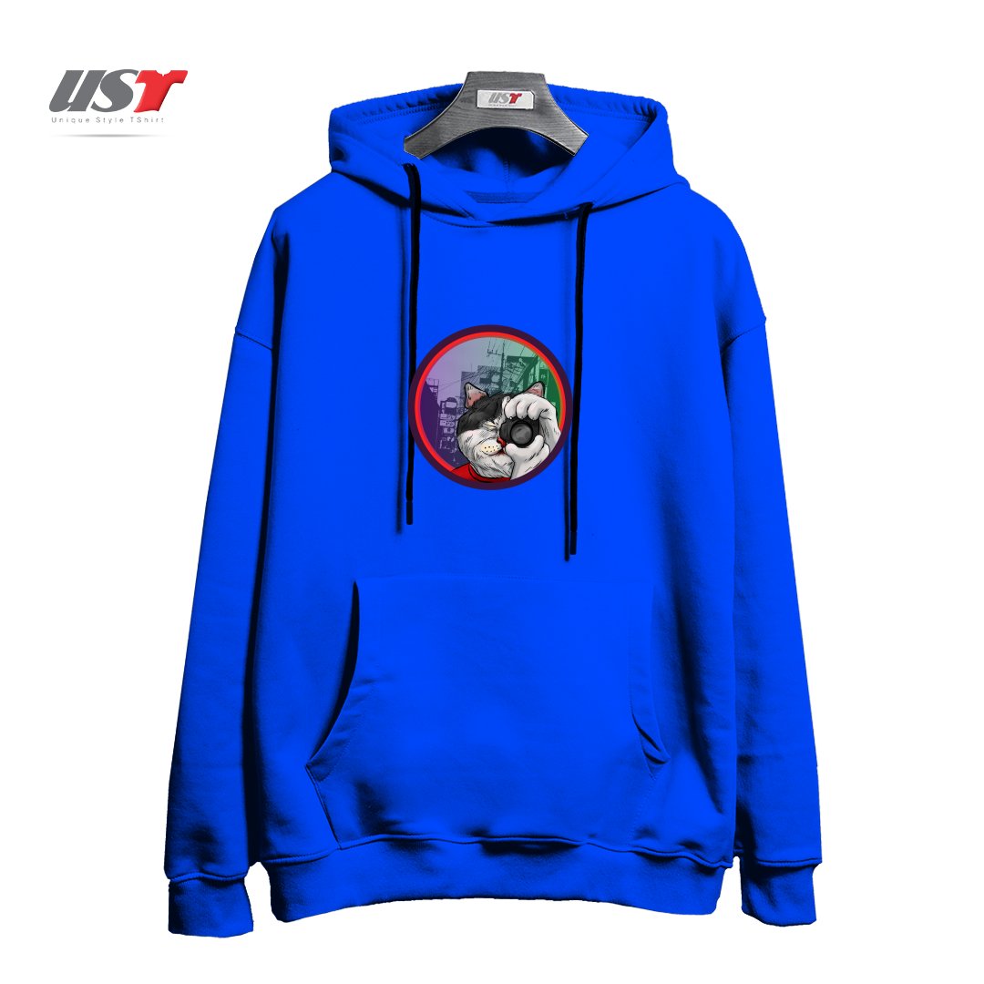 هودی اورسایز طرح STREET CAT TOKIO