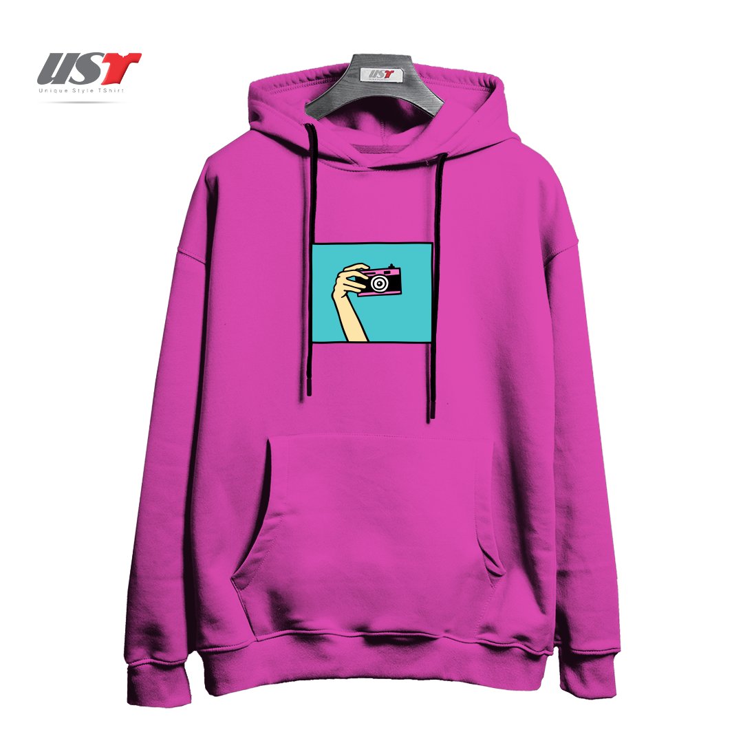 هودی اورسایز طرح TAKE A PICTURE