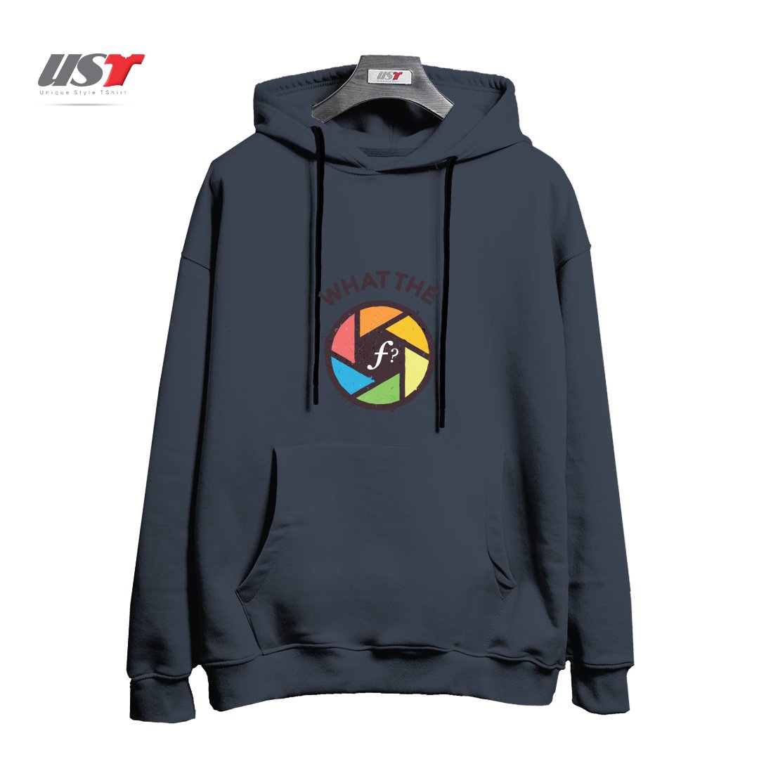 طرح WTF - WHAT THE F هودی اورسایزرنگ دودی