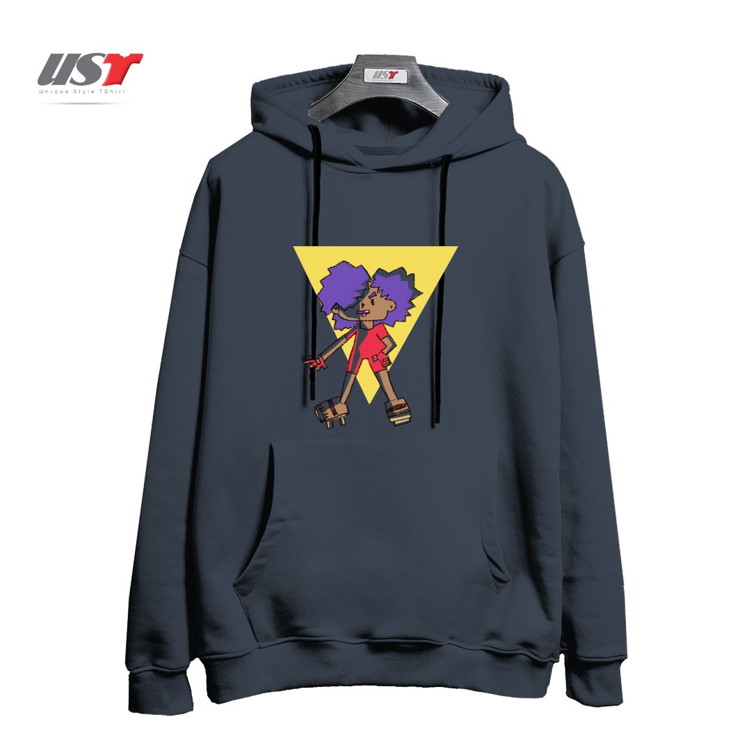 هودی اورسایز طرح DEBRA 'THUNDER' WATKINS