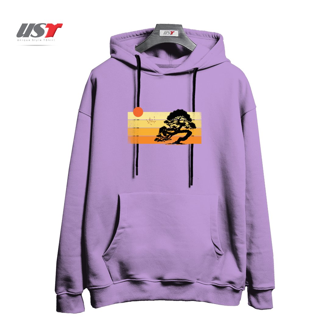 طرح A SUMMER TREE هودی اورسایزرنگ یاسی