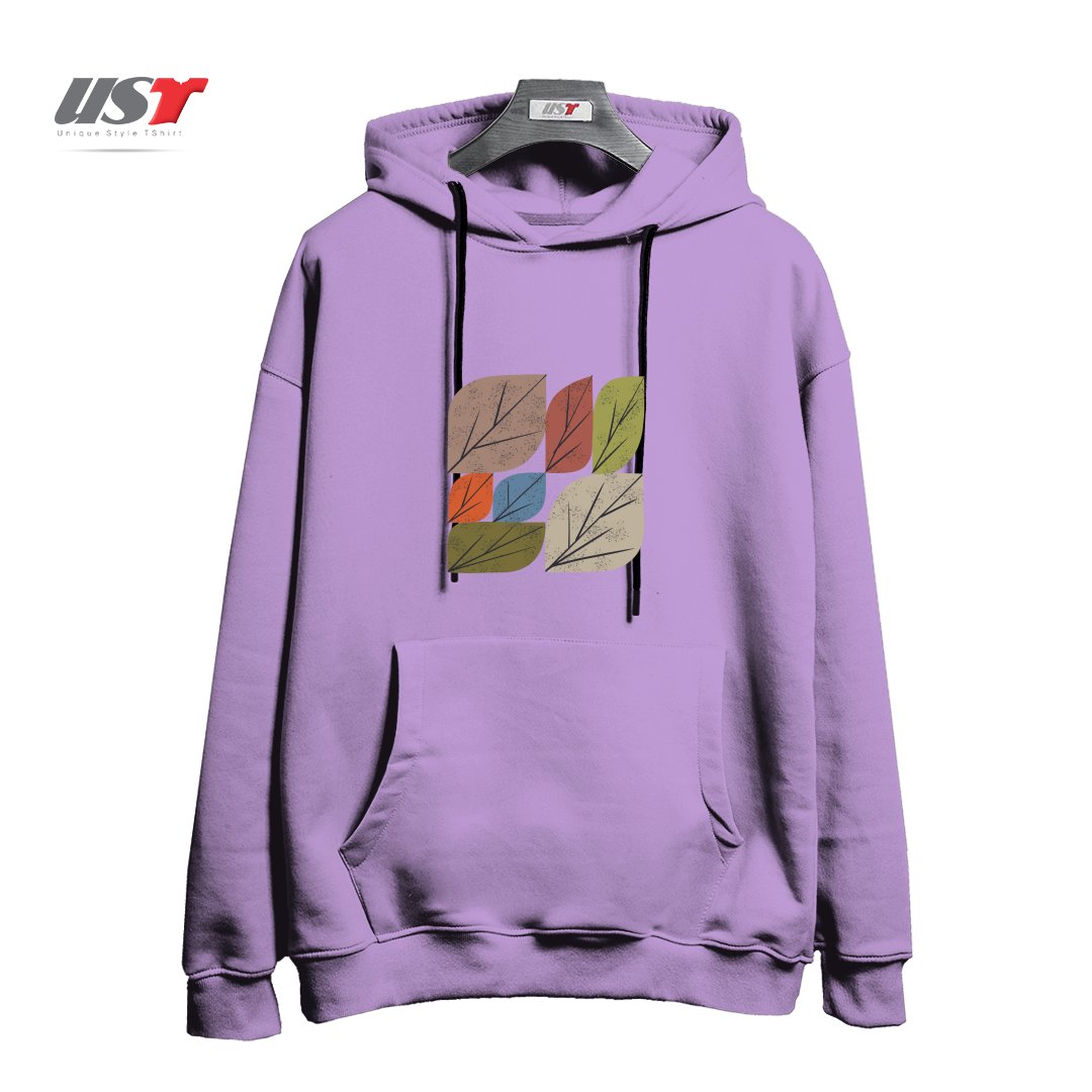 هودی اورسایز طرح LEAF GRID