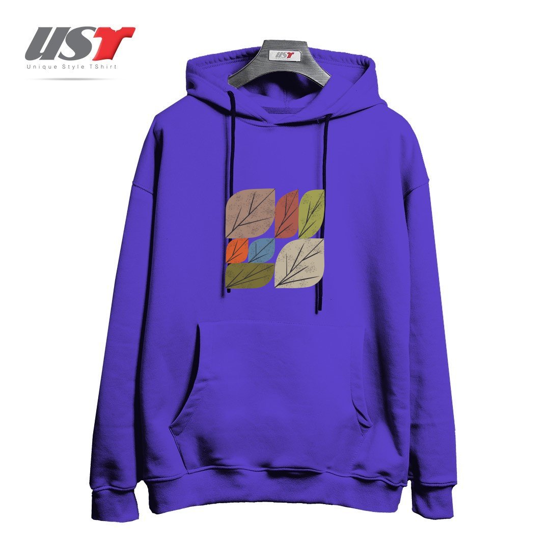 هودی اورسایز طرح LEAF GRID