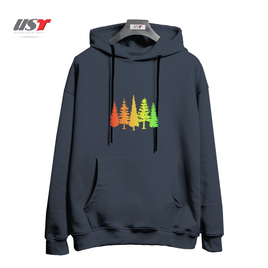 طرح NATURE IS AWESOME هودی اورسایزرنگ دودی