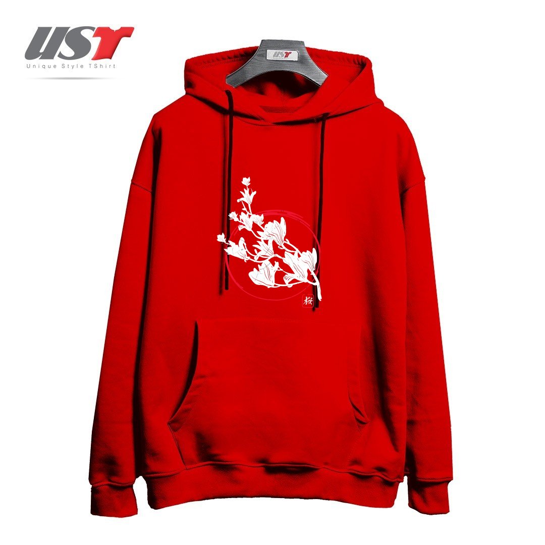 هودی اورسایز طرح SAKURA-2