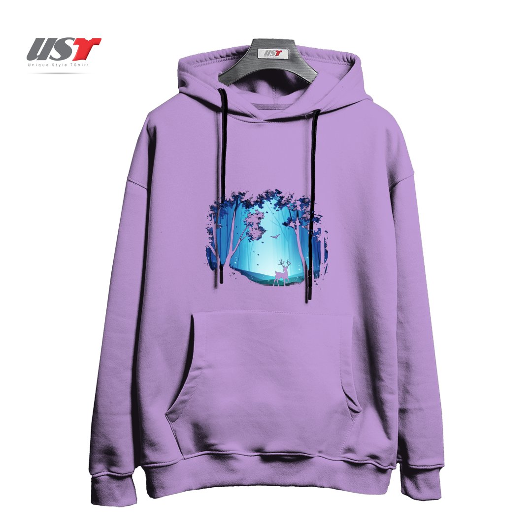 طرح THE HEART OF THE FOREST هودی اورسایزرنگ یاسی