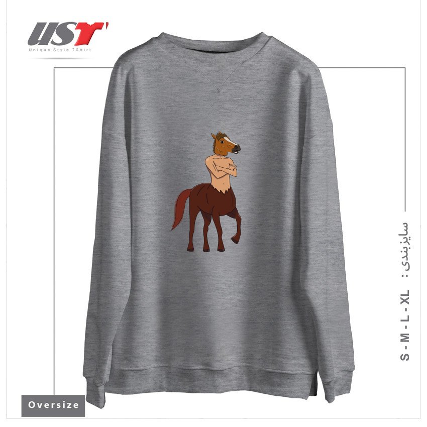 سوییشرت اورسایز طرح IT'S NOT A PHASE, MOM