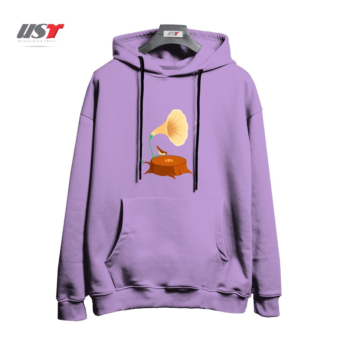 هودی اورسایز طرح LISTEN TO MOTHER NATURE