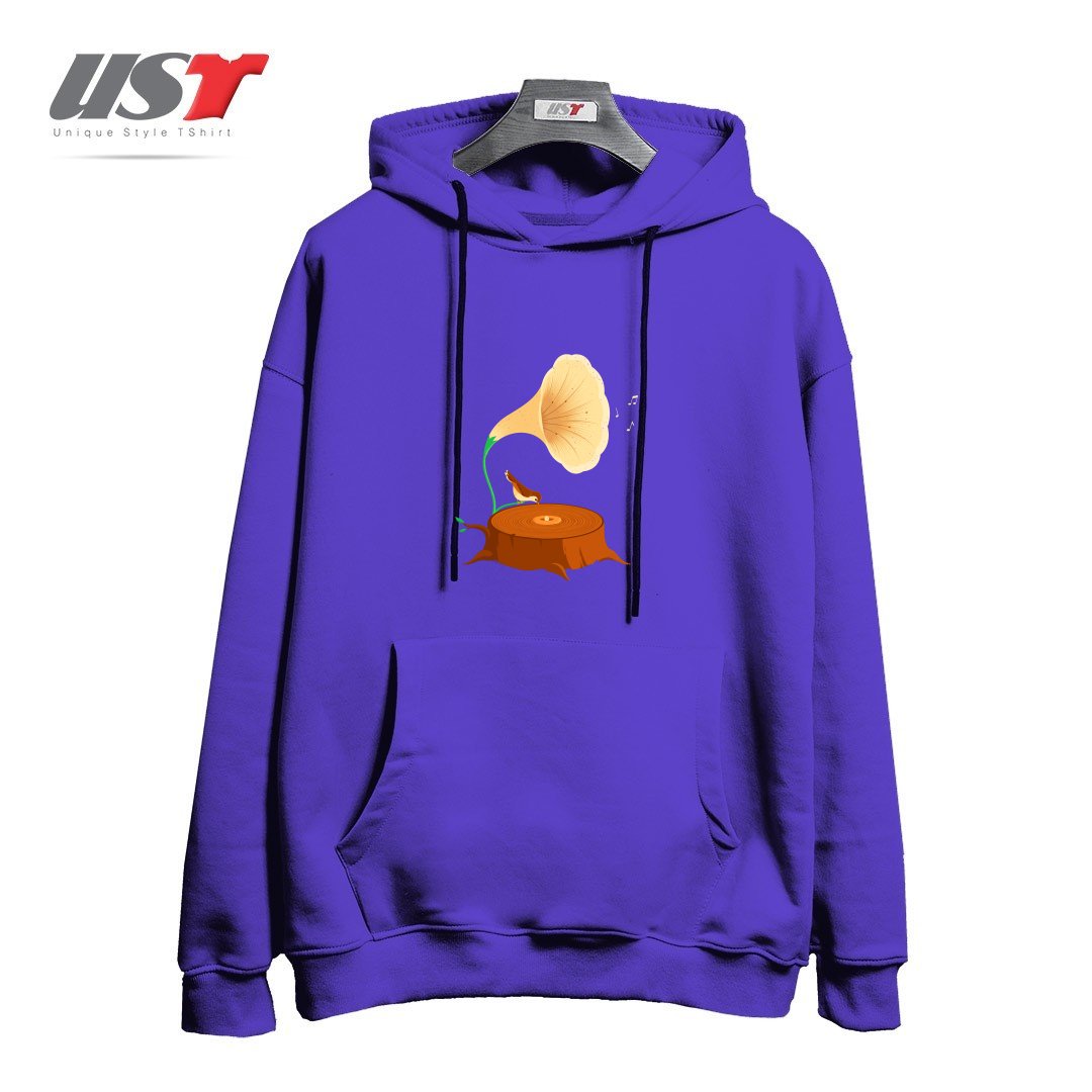 هودی اورسایز طرح LISTEN TO MOTHER NATURE