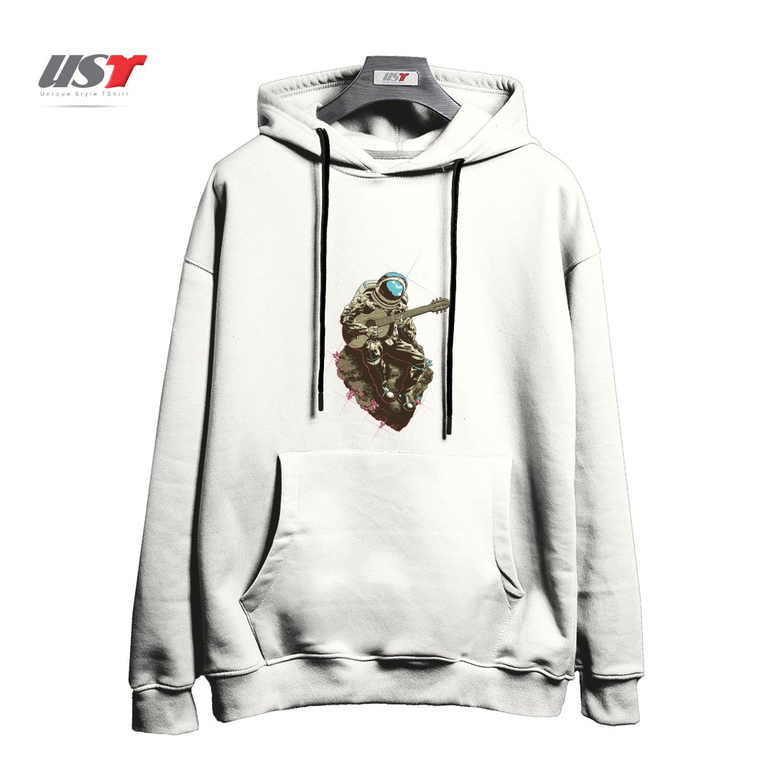 هودی اورسایز طرح LONELY MAN