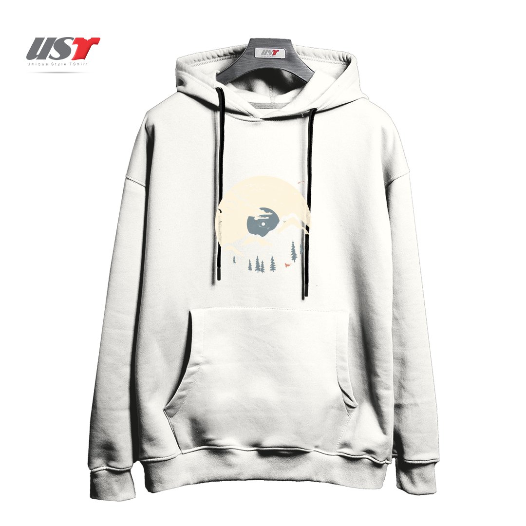 طرح MTN LP... (BLUE VARIANT) هودی اورسایزرنگ سفید