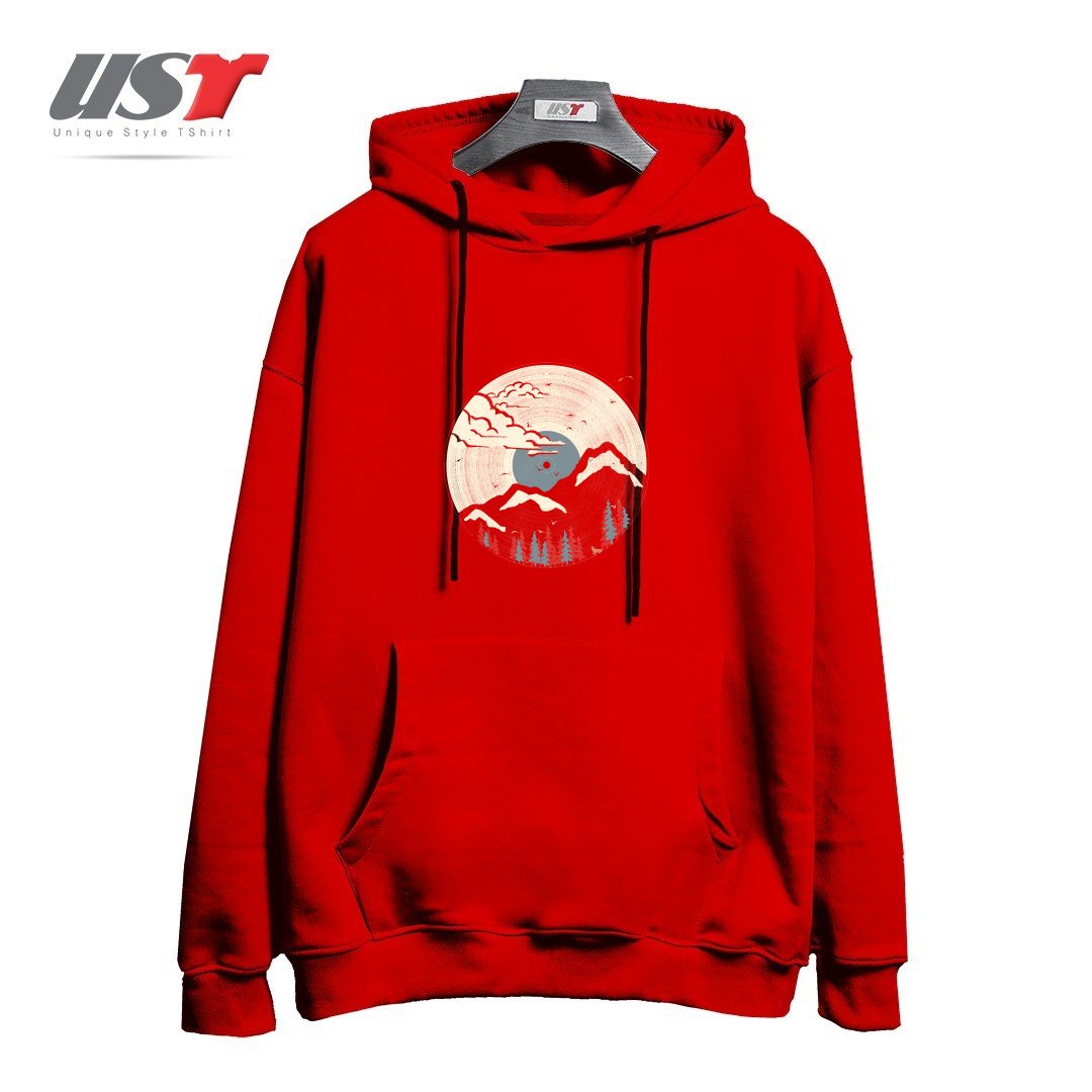 طرح MTN LP... (BLUE VARIANT) هودی اورسایزرنگ قرمز