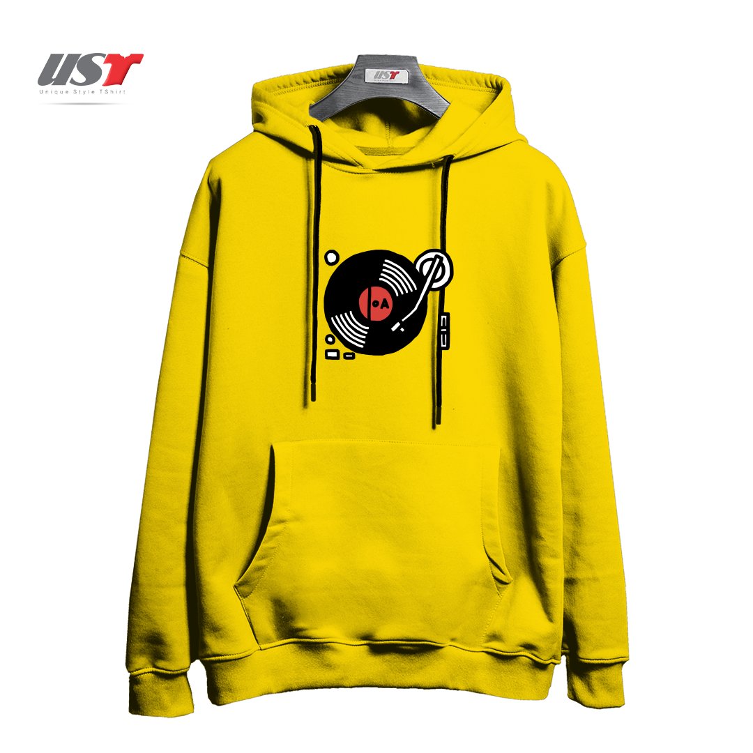 طرح SCRATCH MY BACK هودی اورسایزرنگ زرد