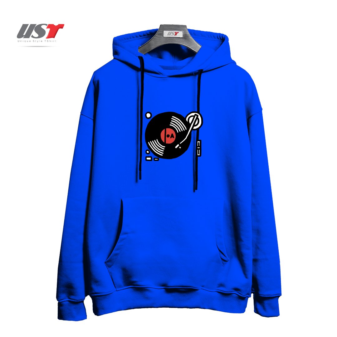 طرح SCRATCH MY BACK هودی اورسایزرنگ آبی شالی