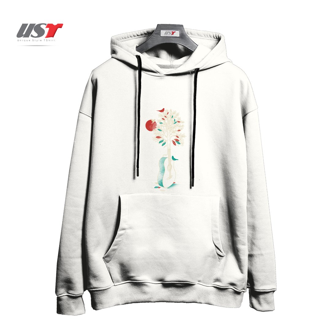 هودی اورسایز طرح SOUND OF THE DARK