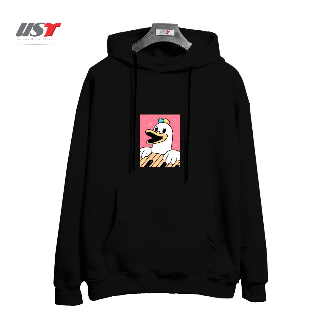 هودی اورسایز طرح SYNTH DUCK