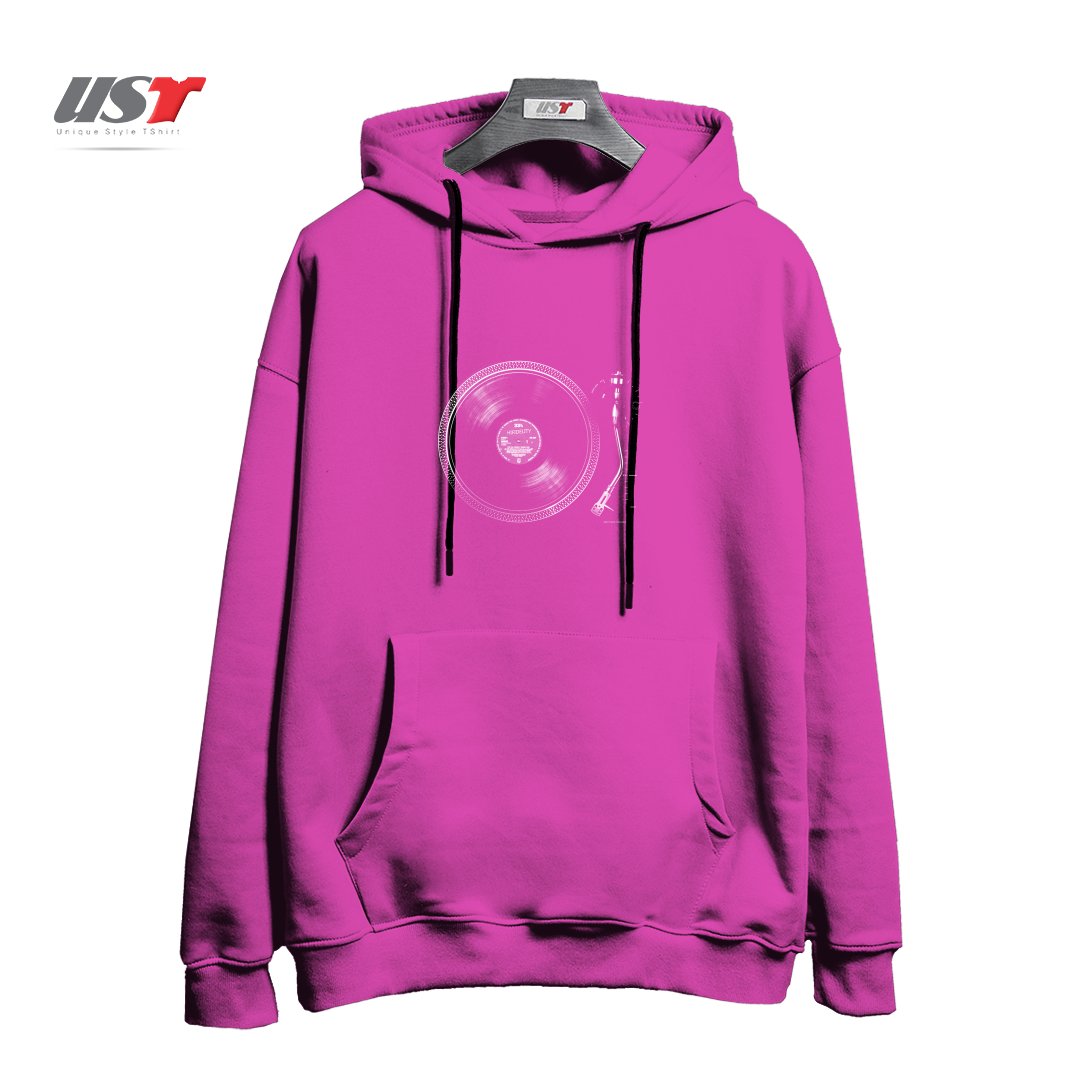 هودی اورسایز طرح TURNTABLE