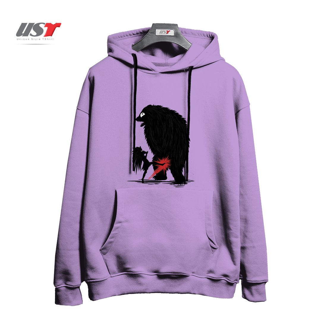 طرح BEAR KICK1 هودی اورسایزرنگ یاسی