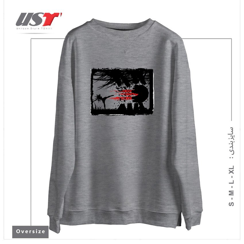 سوییشرت اورسایز طرح BEAR KICK3