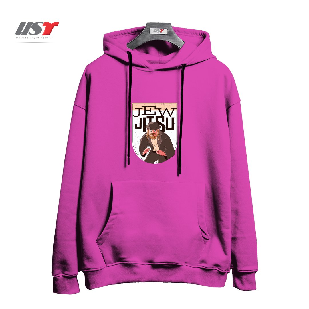هودی اورسایز طرح JEW JITSU