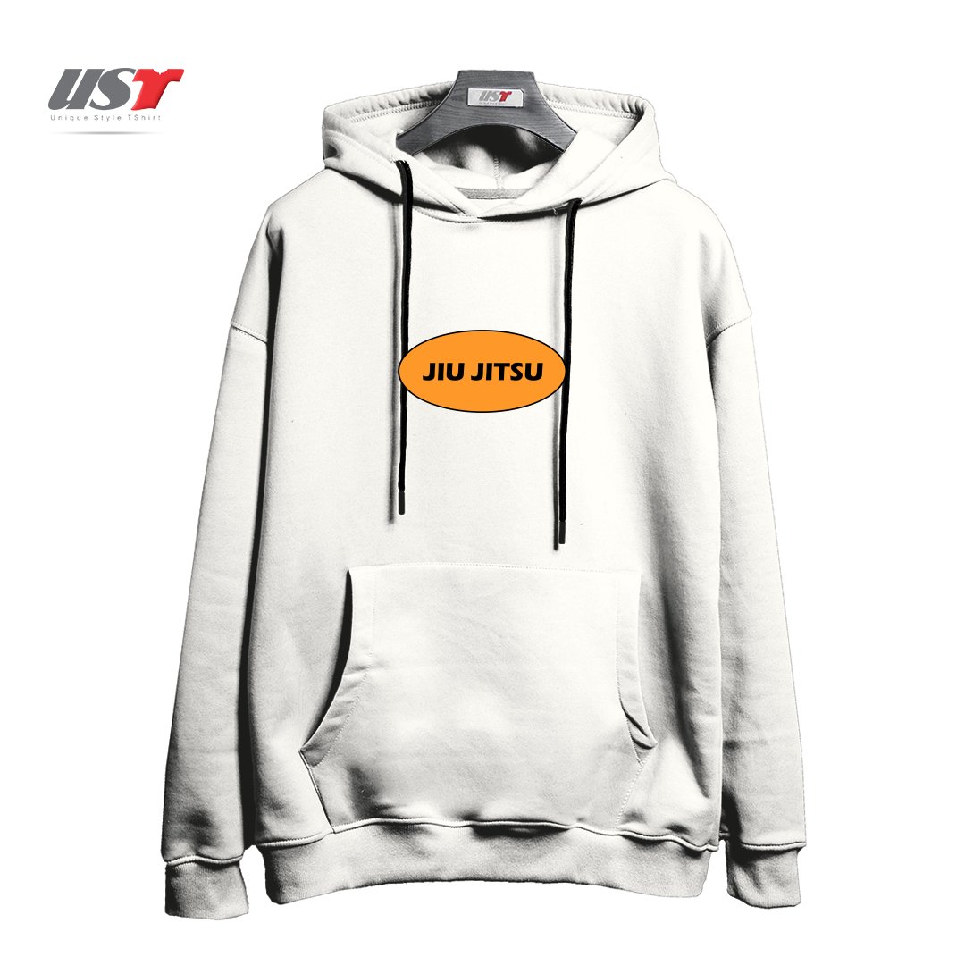 هودی اورسایز طرح ORANGE JIU JITSU