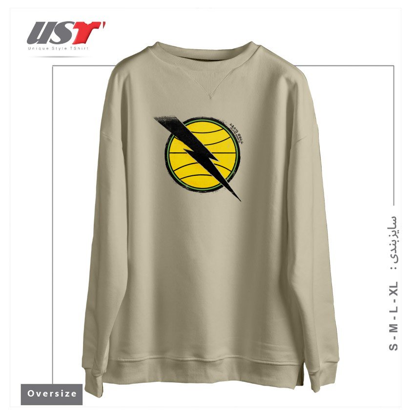 سوییشرت اورسایز طرح RETRO HELIO GRACIE JIU-JITSU DA GUANABARA EMBLEM