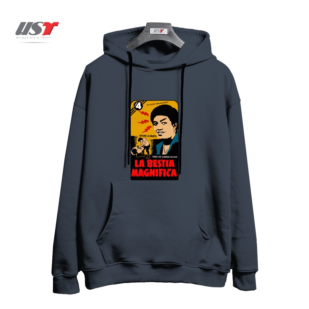 هودی اورسایز طرح VINTAGE MEXICAN WRESTLER