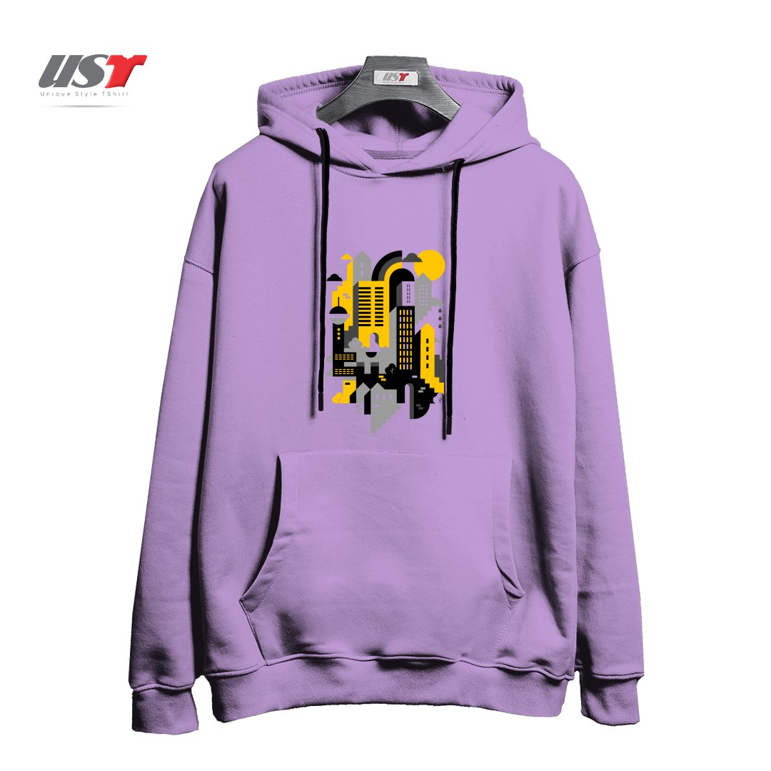 هودی اورسایز طرح CITY