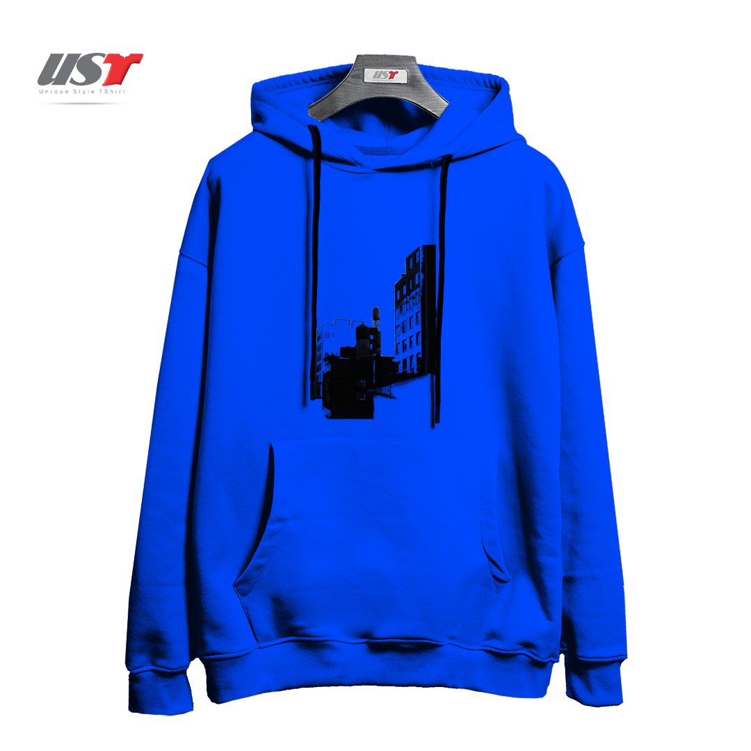 هودی اورسایز طرح TOWER BUILDING OUTLINE