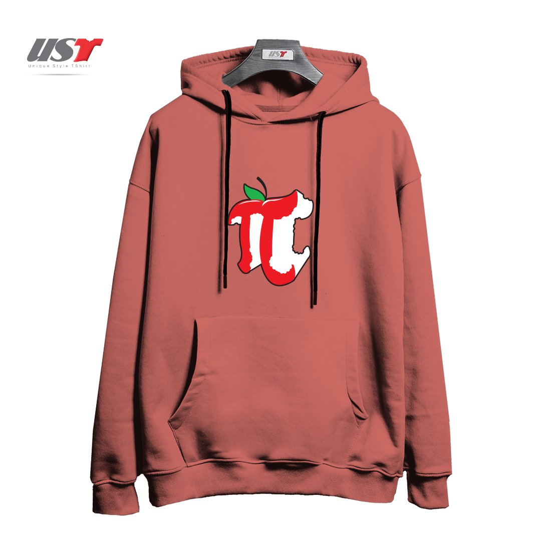 هودی اورسایز طرح APPLE PI