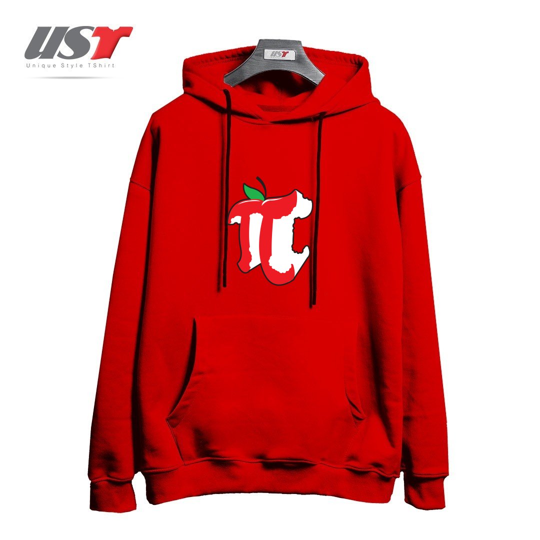 هودی اورسایز طرح APPLE PI