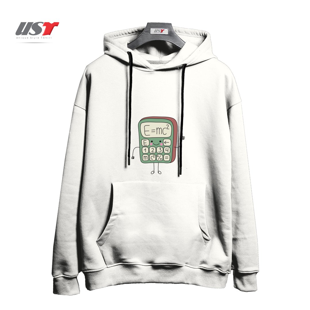 هودی اورسایز طرح CARTOON FUNNY CALCULATOR SMILES