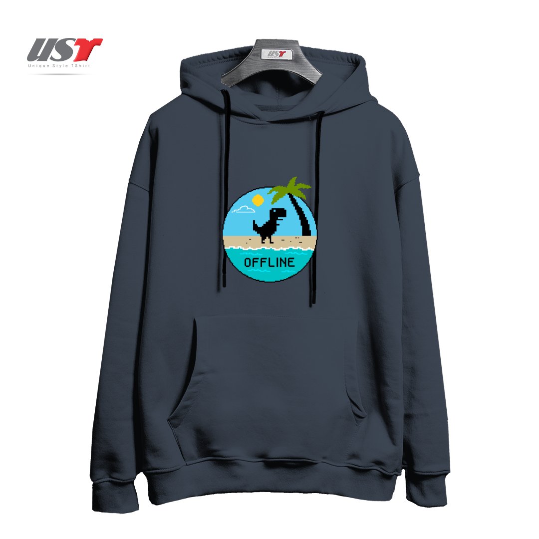 طرح DINOSAUR OFFLINE هودی اورسایزرنگ دودی