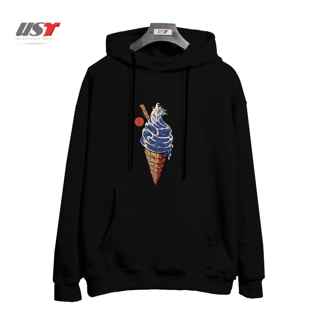 هودی اورسایز طرح GREAT ICE CREAM