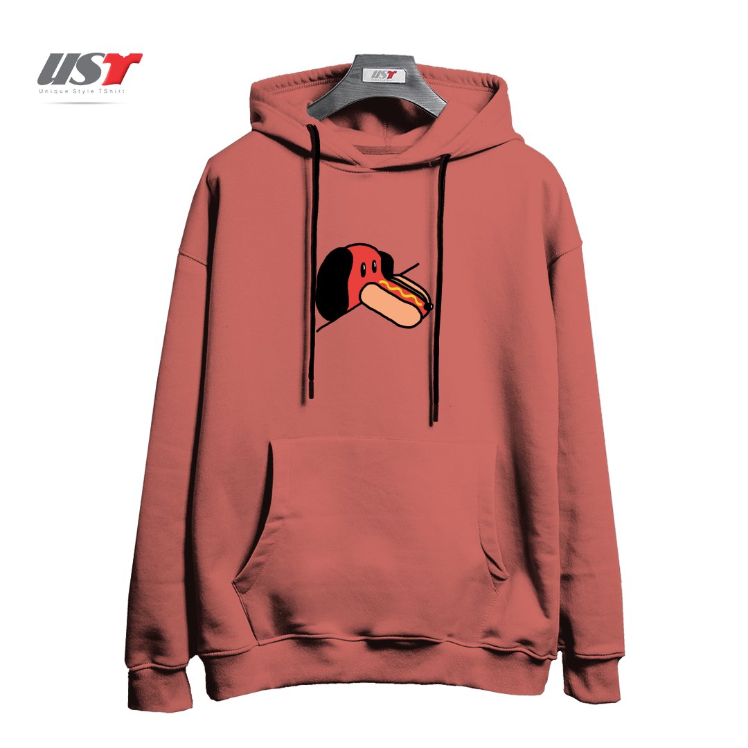 هودی اورسایز طرح JUST A WEIRD SCENE # 32