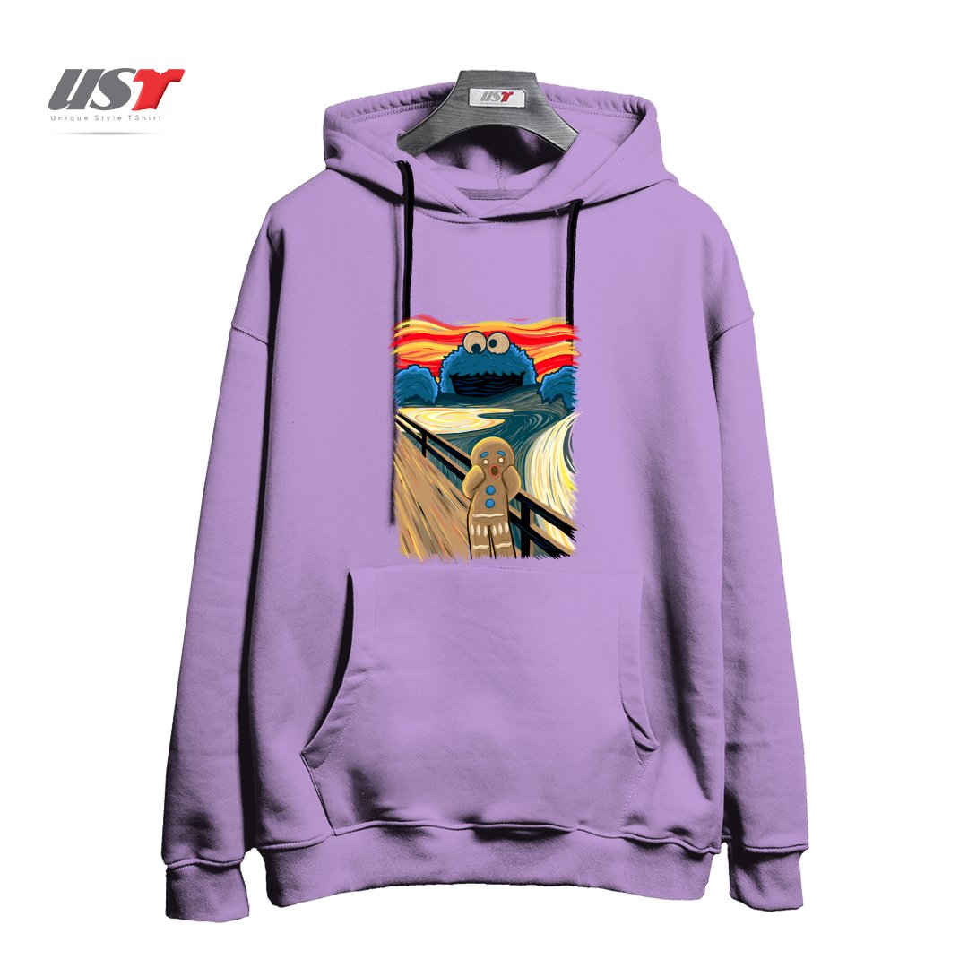 طرح THE COOKIE MUNCHER! هودی اورسایزرنگ یاسی