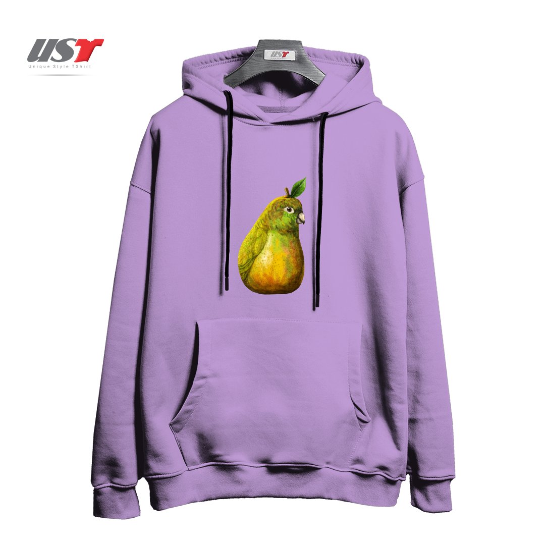 طرح BARTLETT PEARROT3 هودی اورسایزرنگ یاسی