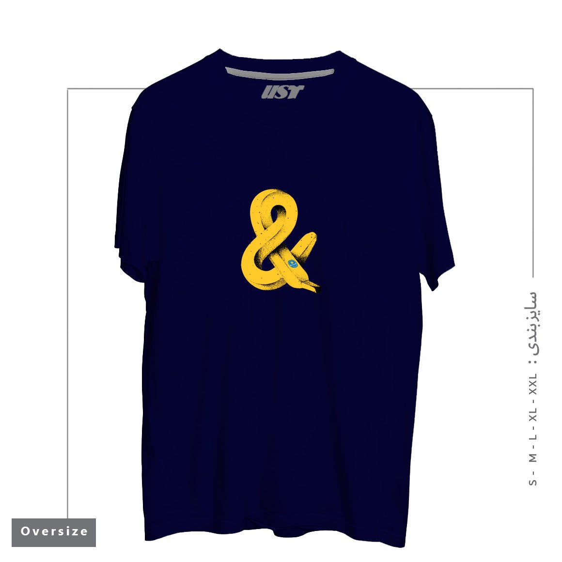 تیشرت اورسایز طرح BAN&A1