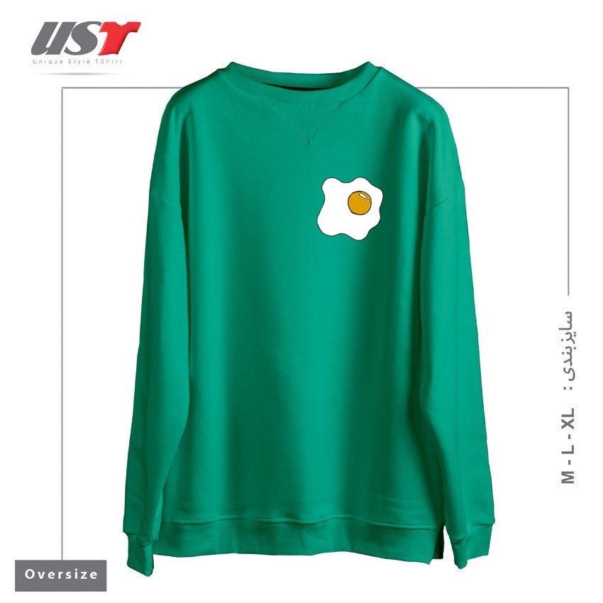 سوییشرت اورسایز طرح EGG1